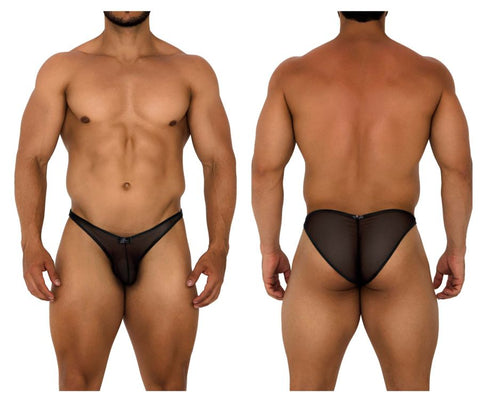 Xtremen 91187 Tulle Mesh Bikini Color Black