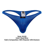 Xtremen 91191 Jacquard Thongs Color Royal Blue